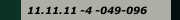 11.11.11 -4 -049-096