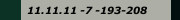 11.11.11 -7 -193-208